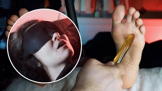 Fall Into A Deep Slumber With Asmr Tickle Foot Massage