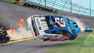 NASCAR Race Crashes  ⚠️ - BeamNG.Drive Crashes    //  LuciferNG Drive