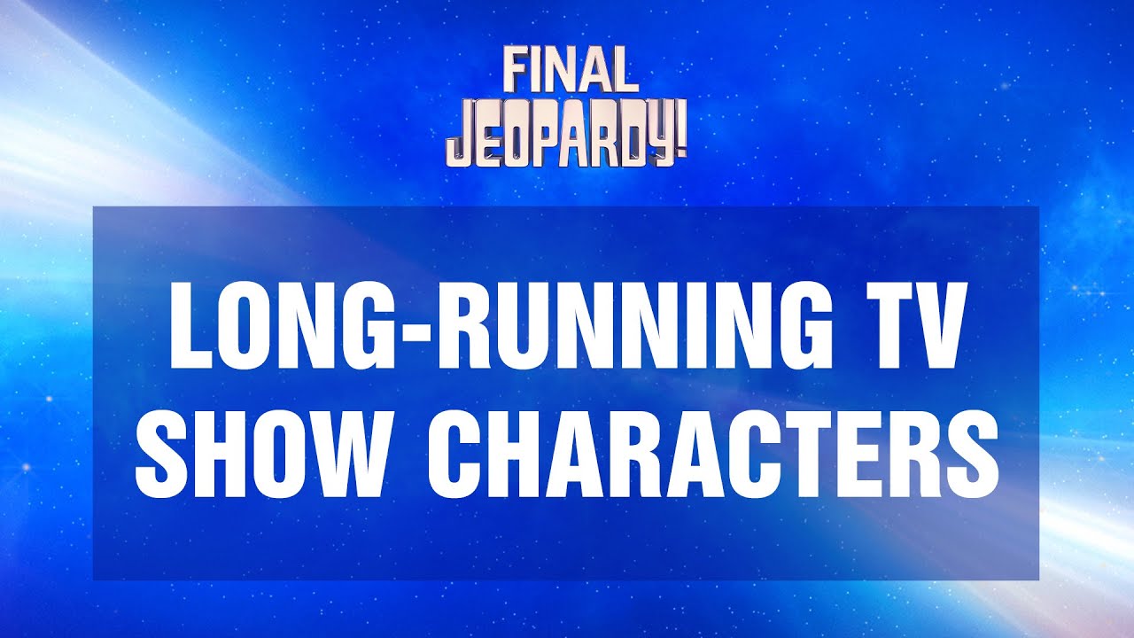 Final Jeopardy! LongRunning TV Show Characters JEOPARDY! YouTube