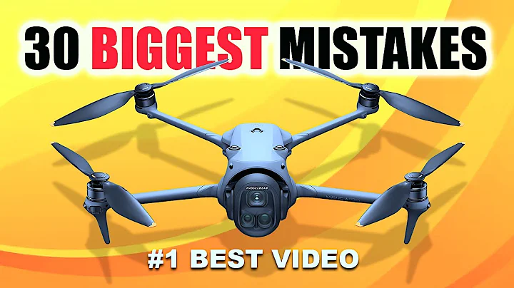 30 BIGGEST MISTAKES Beginner Drone Pilots ALWAYS Make -BEST VIDEO!🔥
