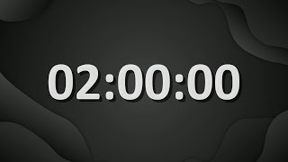 2 Hour (120 Minutes) Countdown Timer