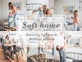 Lightroom Preset &quot;Soft Home&quot; Soft Light Bright Instagram Presets