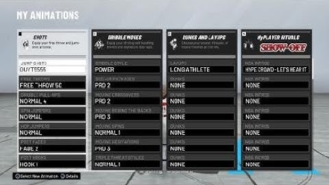 2k20 Best dribble moves & coustom jumpshot