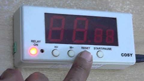 COSYCOM Stopwatch LED Clock Display