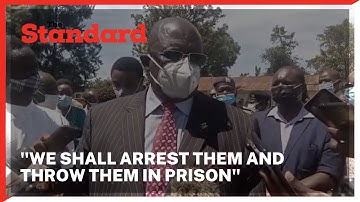 CS George Magoha sends warning to teachers planning to do KCSE exams for their candidates