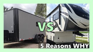 Cargo Trailer Conversion vs RV | 5 Considerations