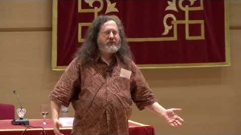 Charla: "El Software Libre y Tu Liberdad" de Richard M. Stallman