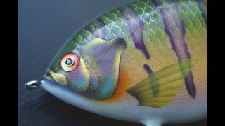 Lets paint a blue gill swimbait