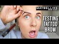 Testing Maybelline Tattoo Brow Gel Tint | Rosie Eva Millard