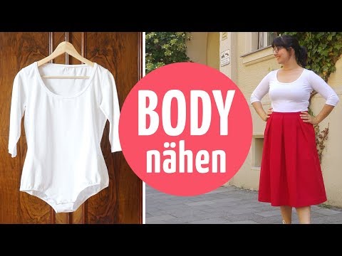 Bequemen Body nähen // Schnittmuster- und Näh-Anleitung