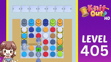 Knit Out Level 405 Solution Walkthrough