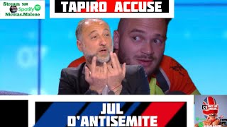 Tapiro Accuse Jul d’Antisemite😳 #franktapiro #embrouille #jul #jo2024 #marseille #antisemite