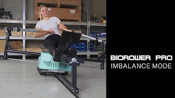 BIOROWER PRO - imbalance mode for unmatched core stability training