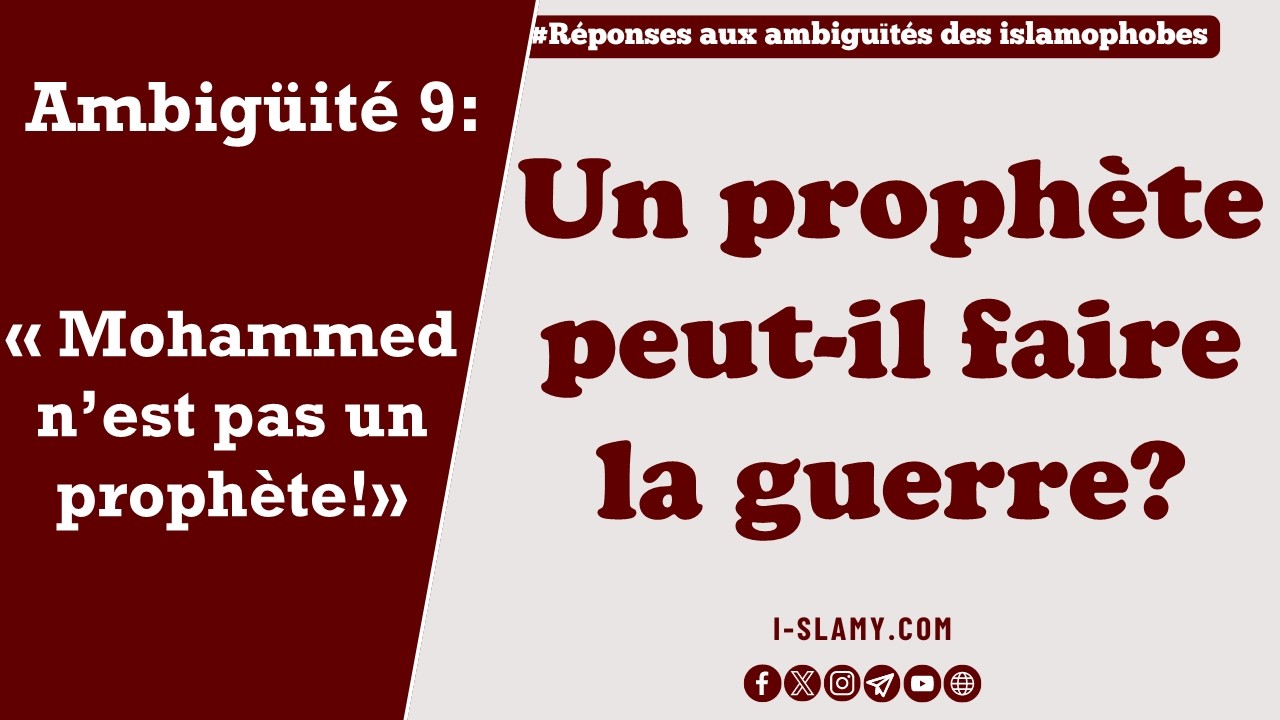 Guerre et prophetie: est-ce compatible?