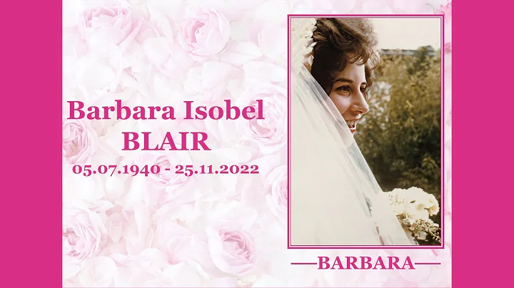 Barbara Blair's Funeral Service
