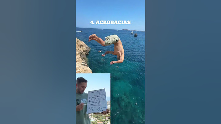 Cómo saltar al agua de forma segura