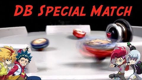 [Beyblade DB Special Match] Free & Valt vs Bell & Basaraㅣ레전드 블레이더 강산&프리 vs DB 주인공 벨 & 바사라