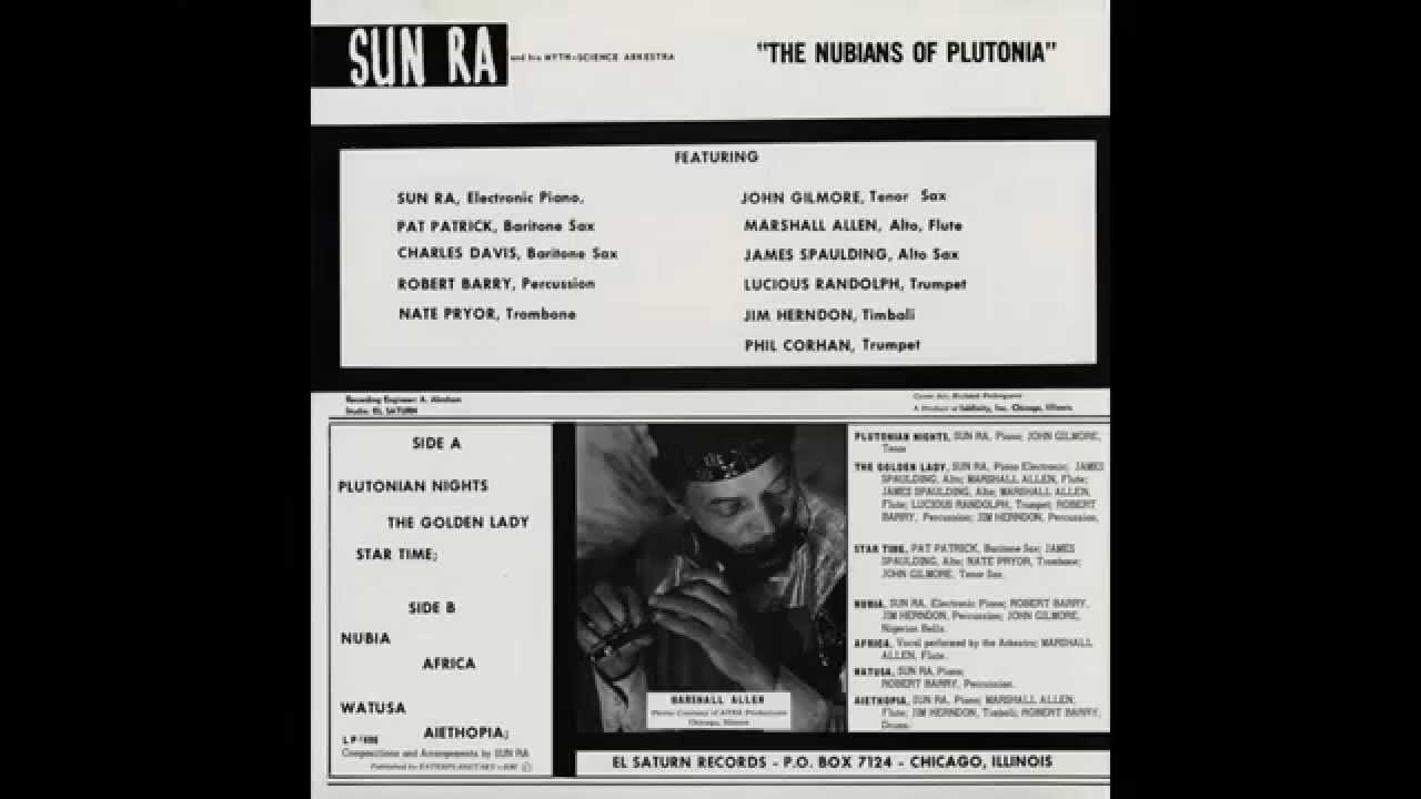 Sun Ra & His Myth-Science Arkestra - Plutonian Nights Sun Ra & His Myth-Science Arkestra - Plutonian Nights