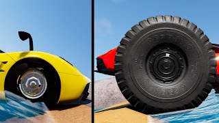 Large vs Little Wheels #28 - Beamng drive