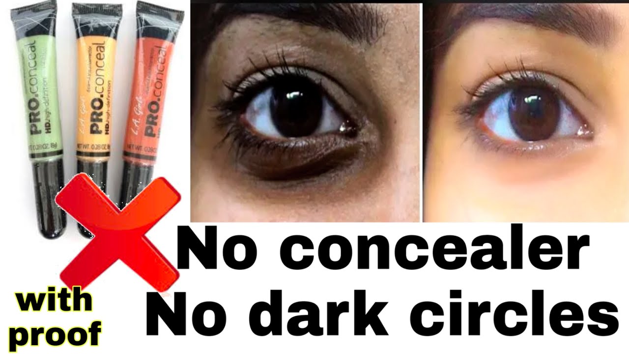 HIDE DARK CIRCLE WITHOUT CONCEALER GET RID OF DARK CIRCLES IN 2 MINS