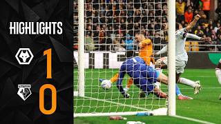 Armstrong wins it! | Wolves 1-0 Watford | Highlights