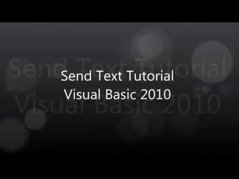 Send text to Label and Textbox onClick Visual Basic Tutorial