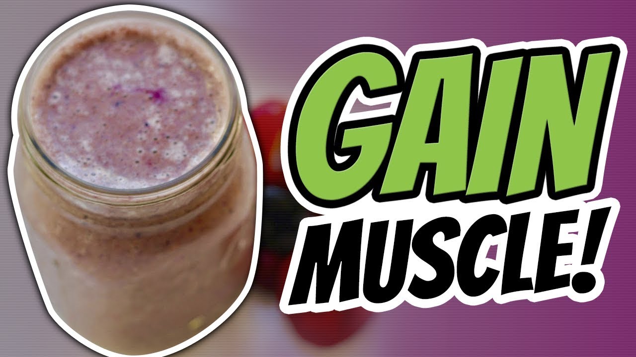How To Make A Post Workout Protein Shake FOR MUSCLE GAIN LiveLeanTV 