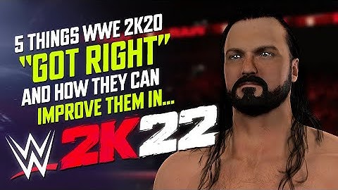 WWE 2K22: 5 Things WWE 2K20 
