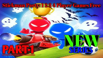 🤪||Stickman Party: 1 2 3 4 Player Games Free||🤪NEW SERIES PART-1-- RULES BREAKERS