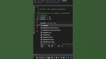 Determinar si un número es positivo o negativo #csharp #microsoft #net