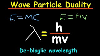 Wave Particle Duality - De Bloglie Wavelength