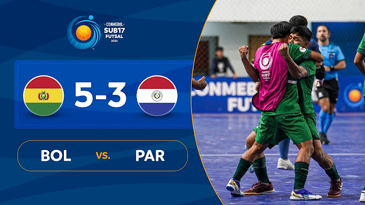 BOLIVIA vs. PARAGUAY [5-3] | RESUMEN | CONMEBOL SUB17FS | FASE DE GRUPOS