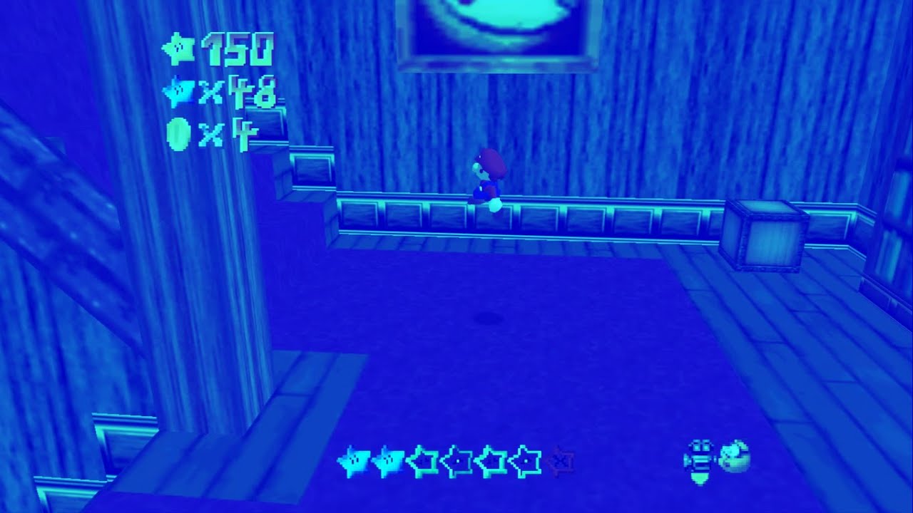 SM64: Decades Later - Course 5: Big Boo's Forest + Warp Switch Palace [Blue Star Quest]