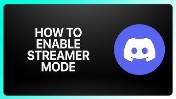 How To Enable Streamer Mode in Discord 2025! Tutorial