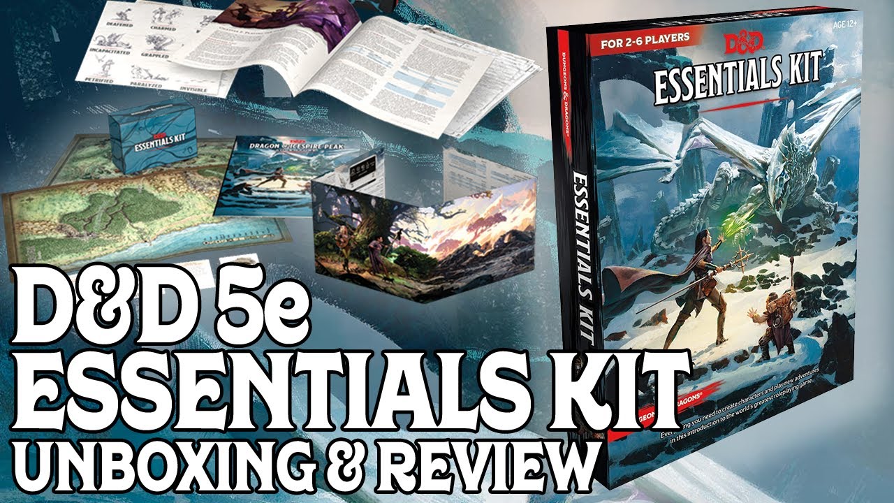 Unboxing the new D&D Essentials Kit! 