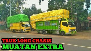 Truk canter long chasis untuk ekspedisi