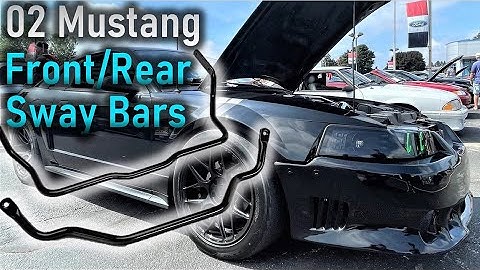 99-04 Mustang Sway Bar Install (Front/Rear)