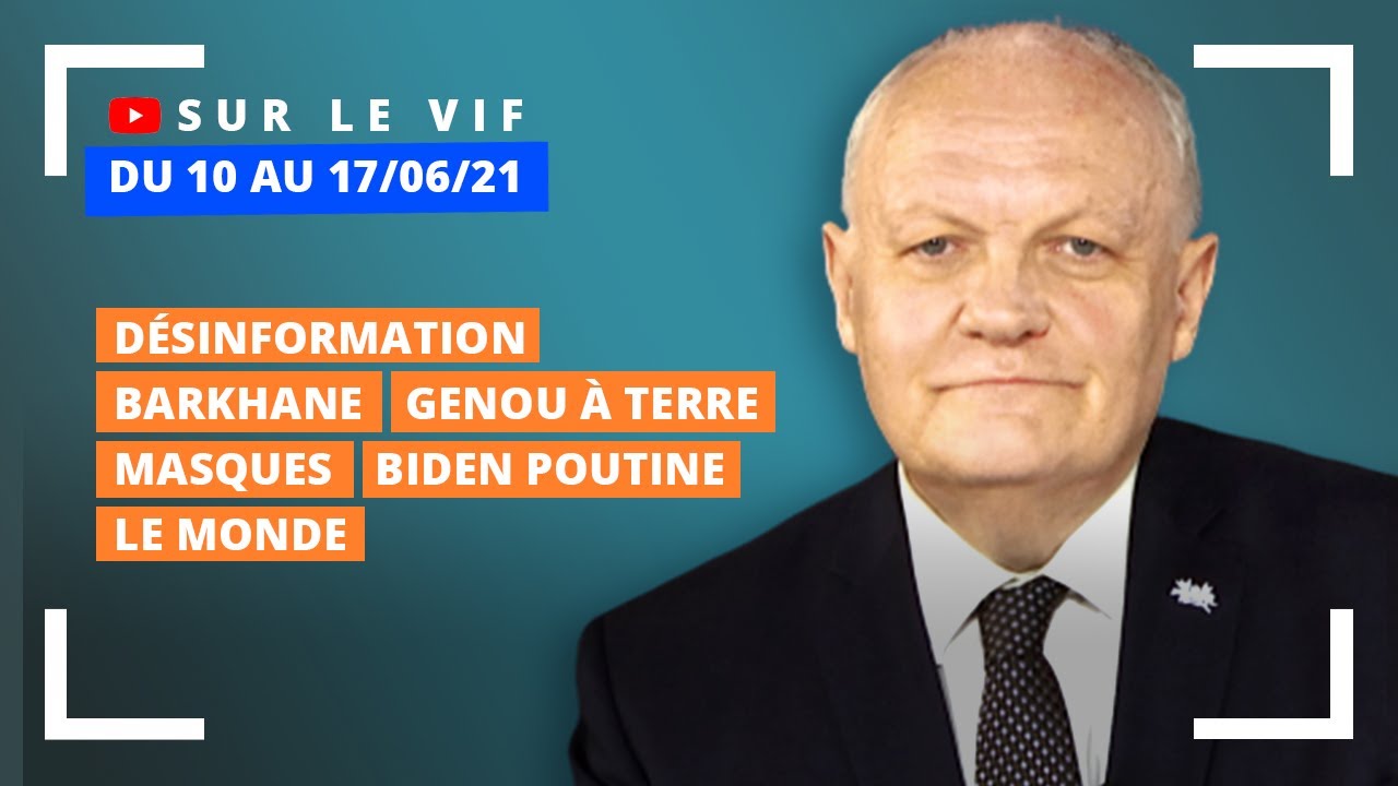 ASSELINEAU SUR LE VIF : DU 10 au 17 juin 2021