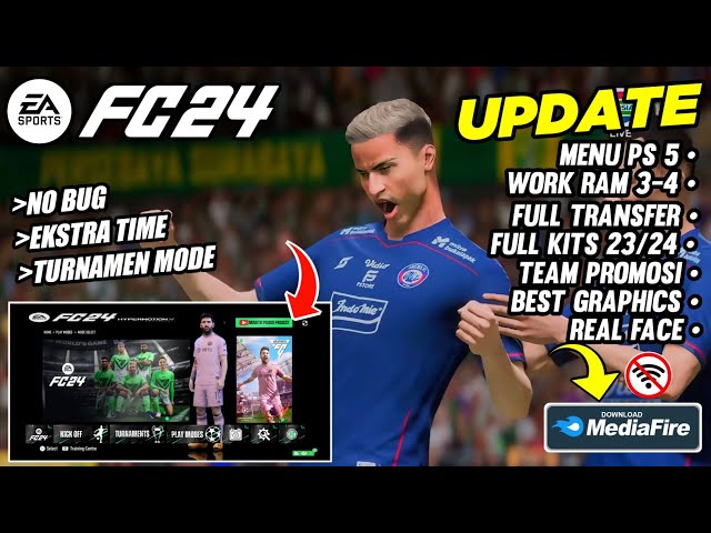 MAIN FIFA 16 MOD EA SPORTS FC24 INDONESIA Android Terbaru Grafik HD Offline New Update 2024. class=