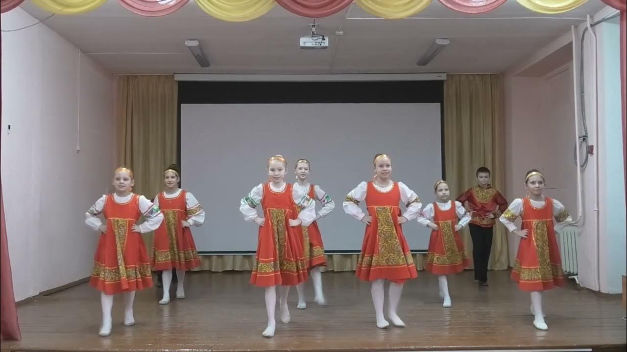 Танец " Барыня" - YouTube