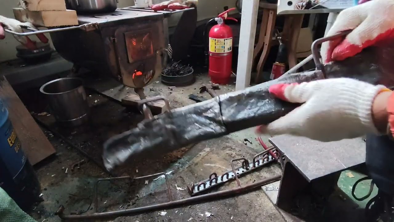 에어컨 실외기 라지에터 구리(상동) 빼기 - 도시광산 폐광할뻔한 하루.. 내일은 어떡하지...?