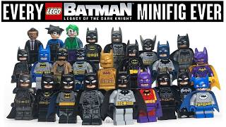 EVERY LEGO Batman Legacy of the Dark Knight Minifig You Can Actually Own!