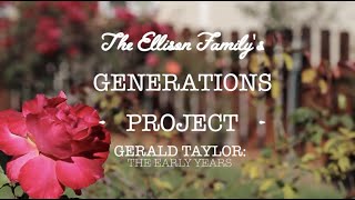 Gerald Taylor: The Early Years