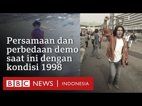 Persamaan dan perbedaan demo 2025 dengan kondisi krisis 1998 - BBC News Indonesia