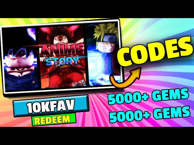 Anime Story Codes – New Codes! – Gamezebo