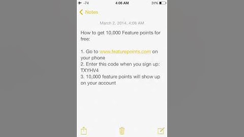 How To Get 10,000 Feature Points for Free