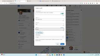 How to create Polls on LinkedIn