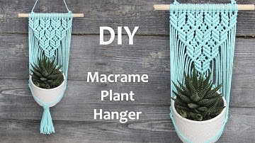 DIY Macrame Plant Hanger Tutorial | DIY Macrame Wall Hanging Tutorial | Макраме Кашпо Для Цветов
