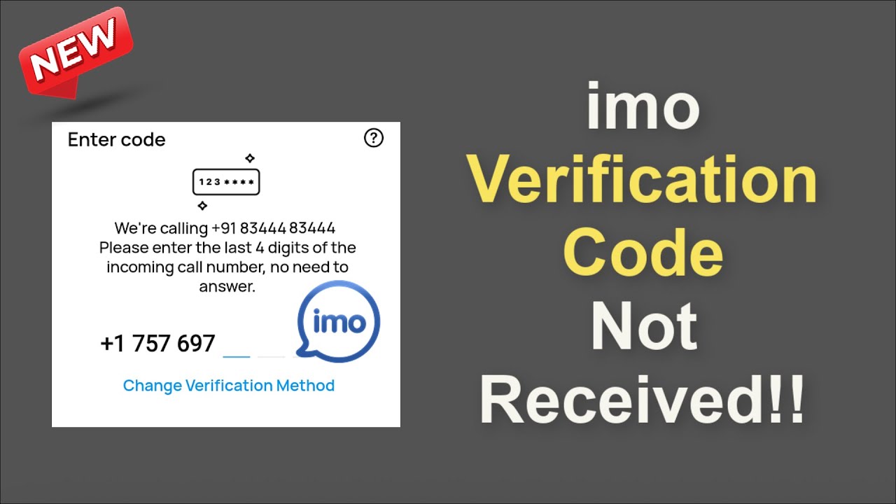 Fix - imo verification Code / OTP Not Received Issue - Android & Ios ...