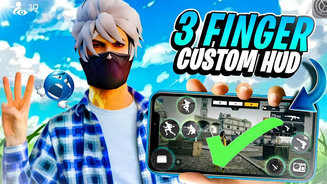 BRAZILIAN 🇧🇷 3 FINGER FASTEST 🤯 CUSTOM HUD CODE | BEST 3 FINGER ...